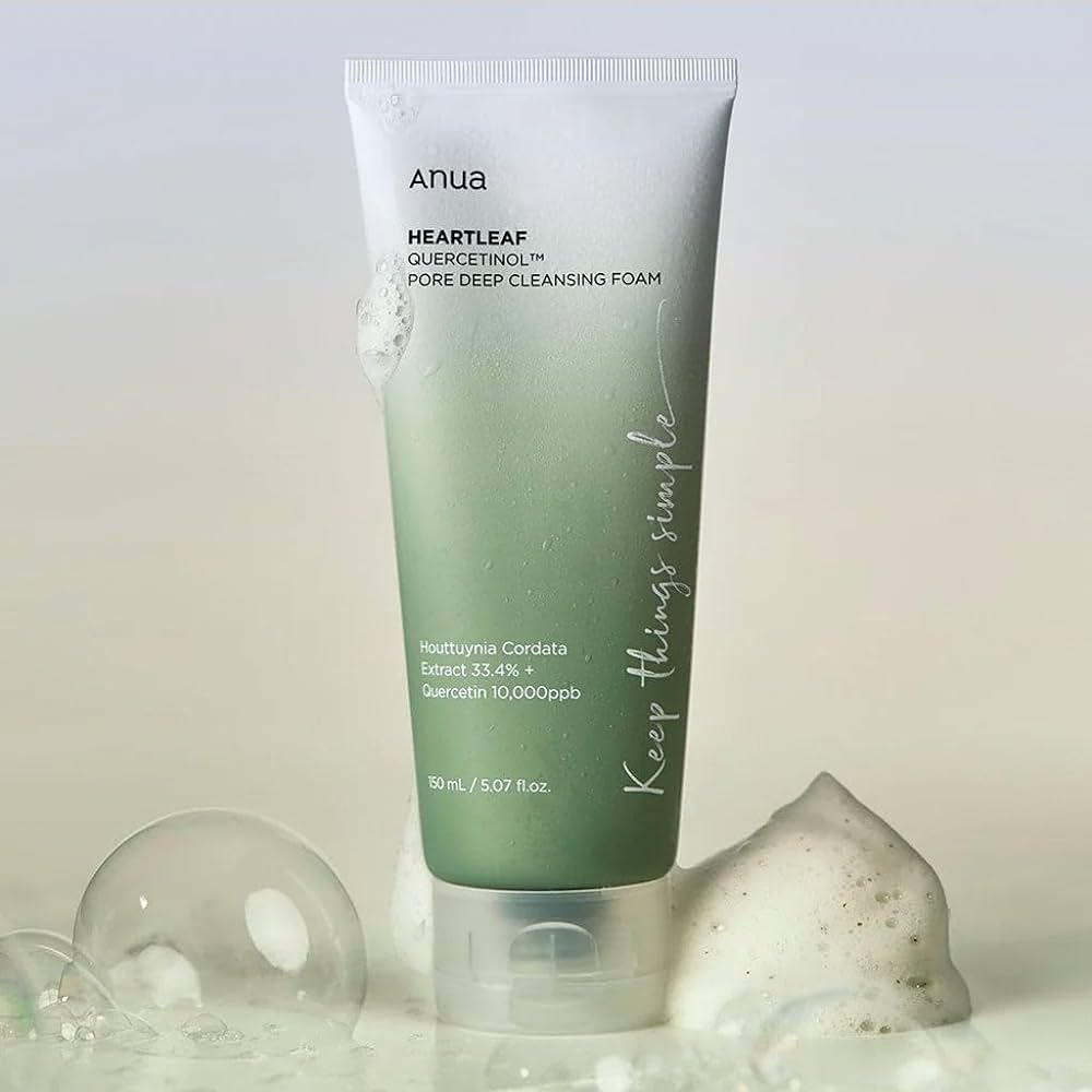 Pore Deep Cleansing Foam : mousse nettoyante en profondeur pour peaux grasses et mixtes 150ml