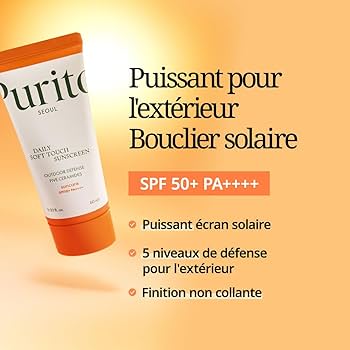 Crème Solaire Soft Touch Quotidienne SPF50+ PA++++ - 60ml