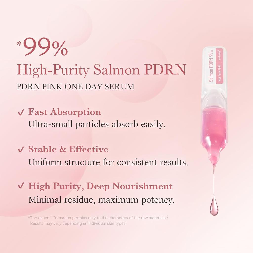 Sérum de jour rose PDRN de saumon - 1.5m l*10pièces