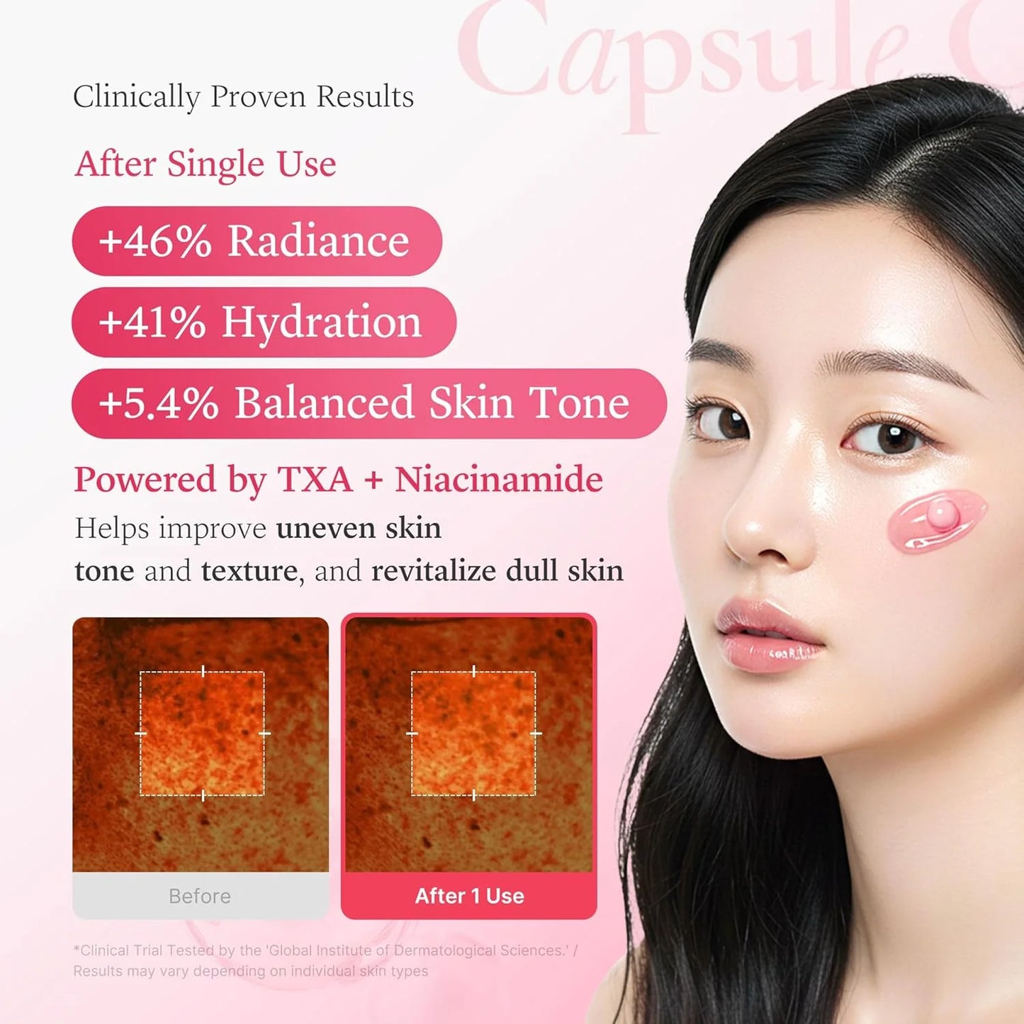 Crème en capsule TXA + Niacinamide (55g)