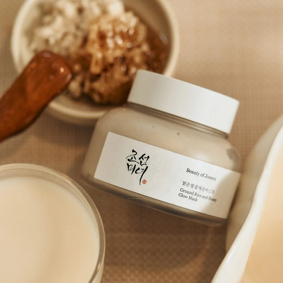 Masque éclat au riz moulu et au miel - 150ml