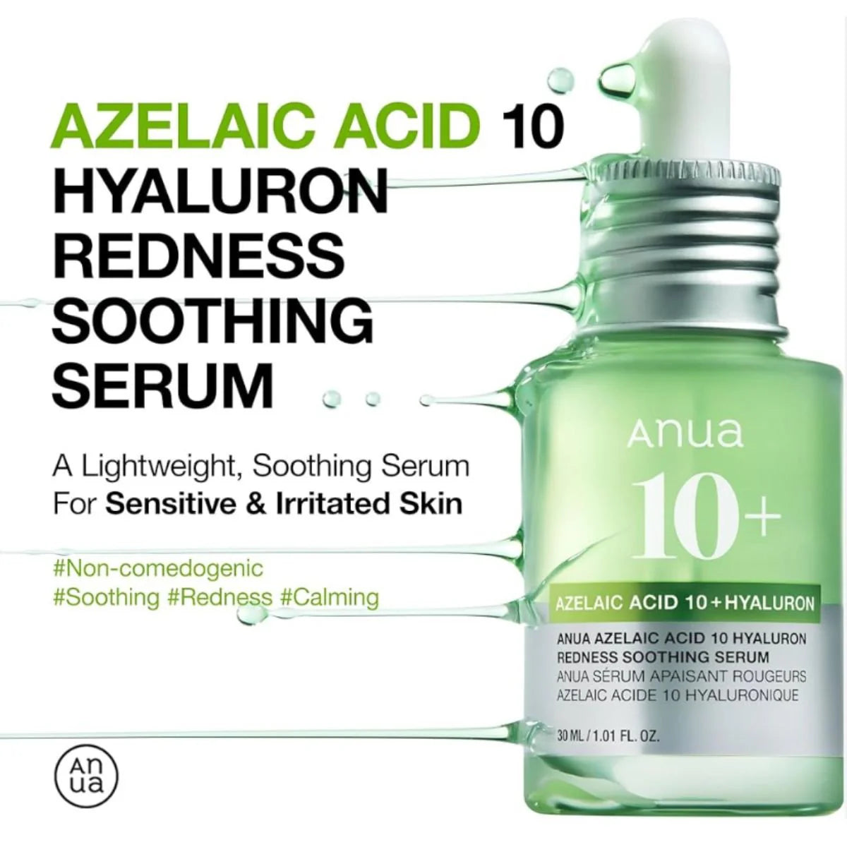 Azelaic Acid 10 Hyaluron Redness Soothing Serum