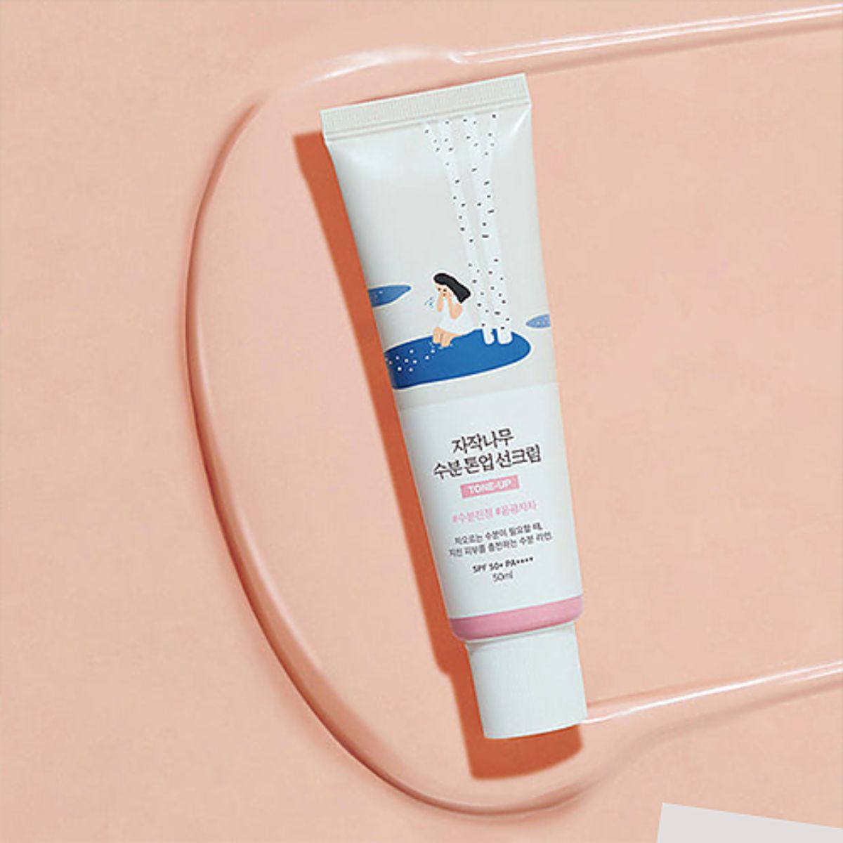 Round Lab - Crème Solaire Tonifiante Hydratante au Jus de Bouleau SPF50+ PA++++ - 50ml