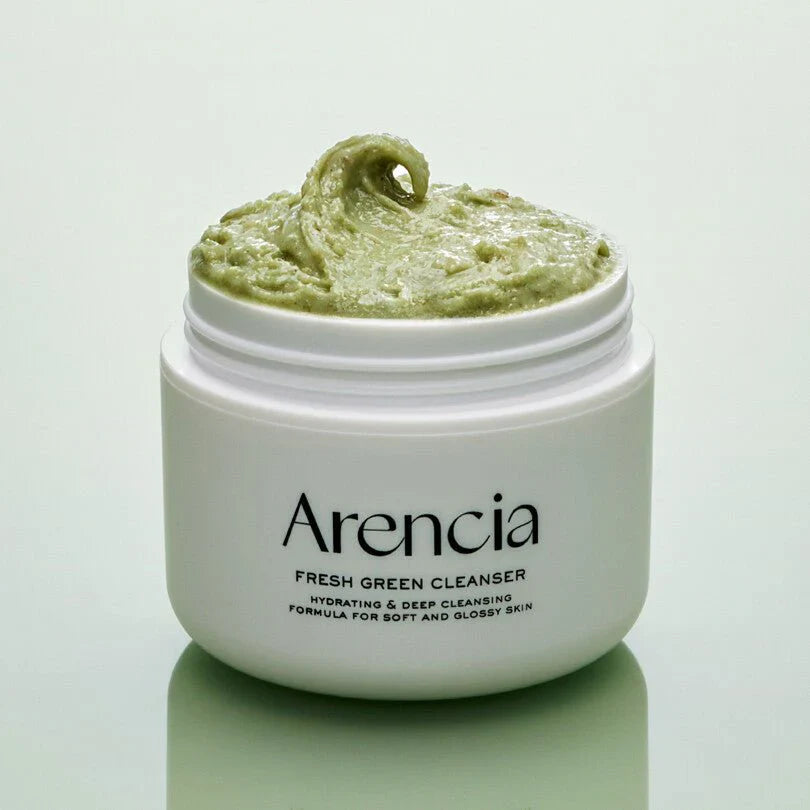 Nettoyant frais au riz vert et au mochi teint éclatant anti-points noirs - 120 g