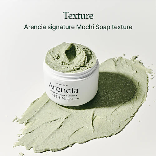 Nettoyant frais au riz vert et au mochi teint éclatant anti-points noirs - 120 g