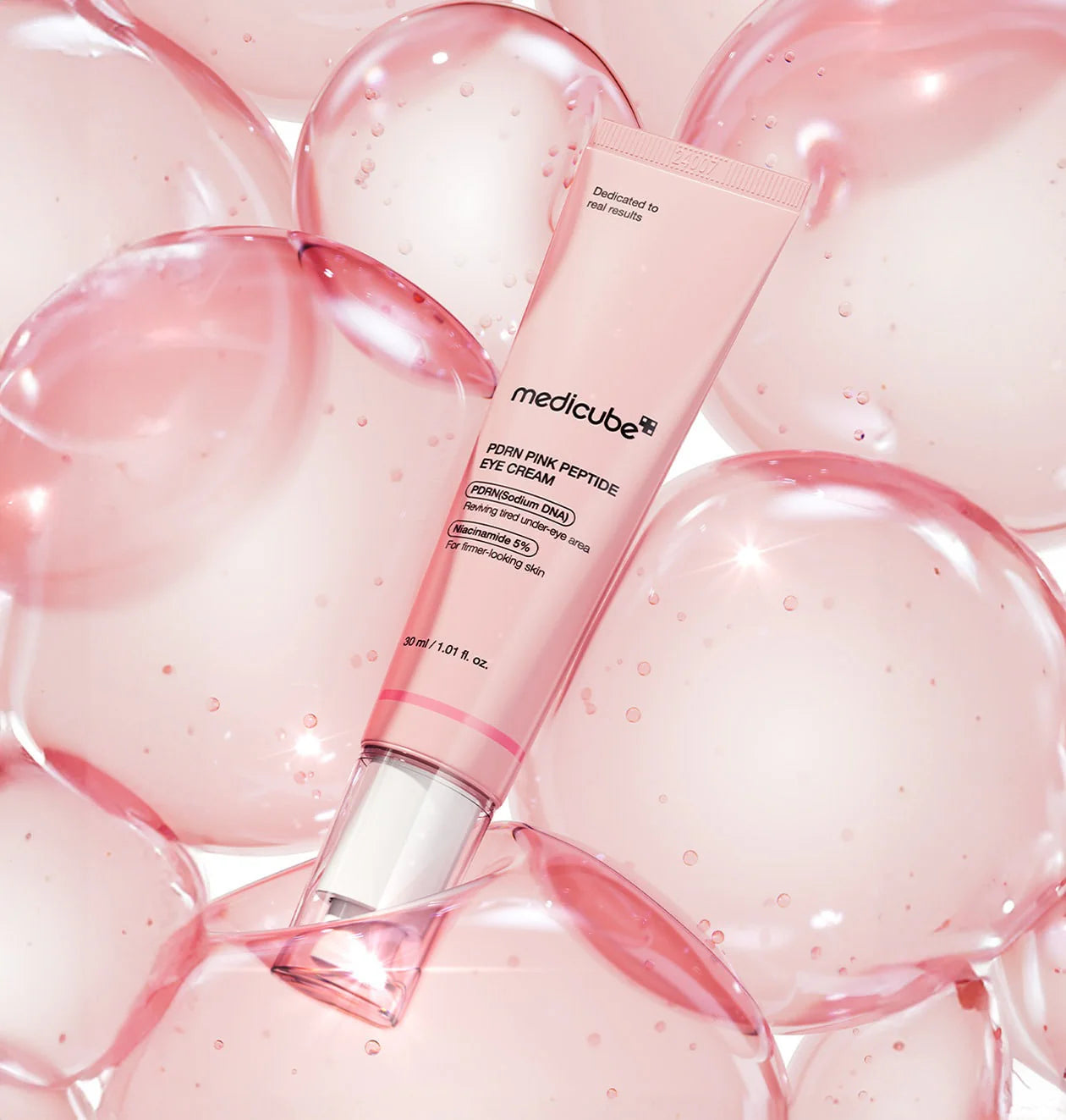 Crème pour les yeux aux peptides roses PDRN - 30ml