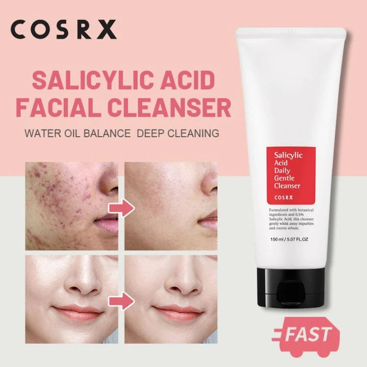 Nettoyant doux quotidien à l'acide salicylique 150 ml