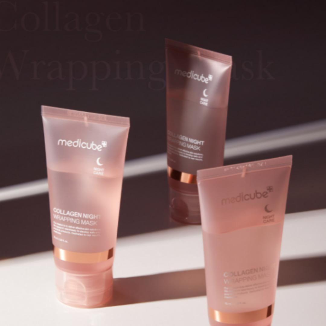 Masque enveloppant de nuit au collagène - 75ml