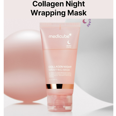 Masque enveloppant de nuit au collagène - 75ml