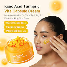 Crème en capsules Vita à l'acide kojique et au curcuma - 53g