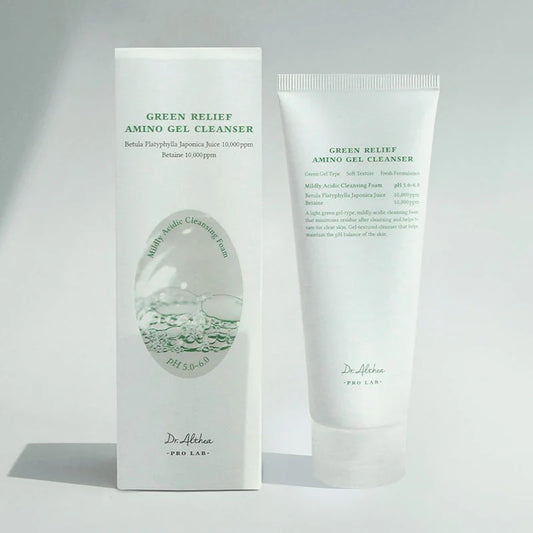 Green Relief Amino Gel Cleanser - Gel nettoyant apaisant aux acides aminés