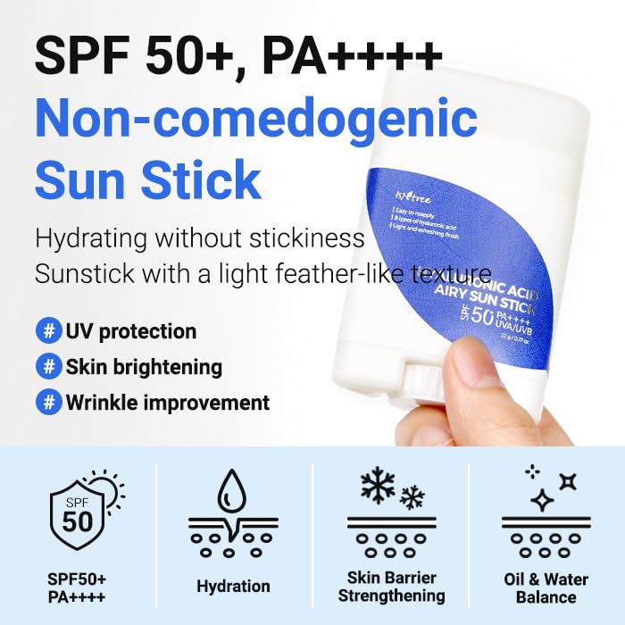 Hyaluronic Acid Bâton de soleil aéré SPF50+ PA++++ - 22g