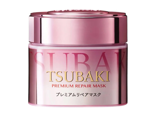 Masque capillaire réparateur premium Tsubaki Camélia rose - 180g