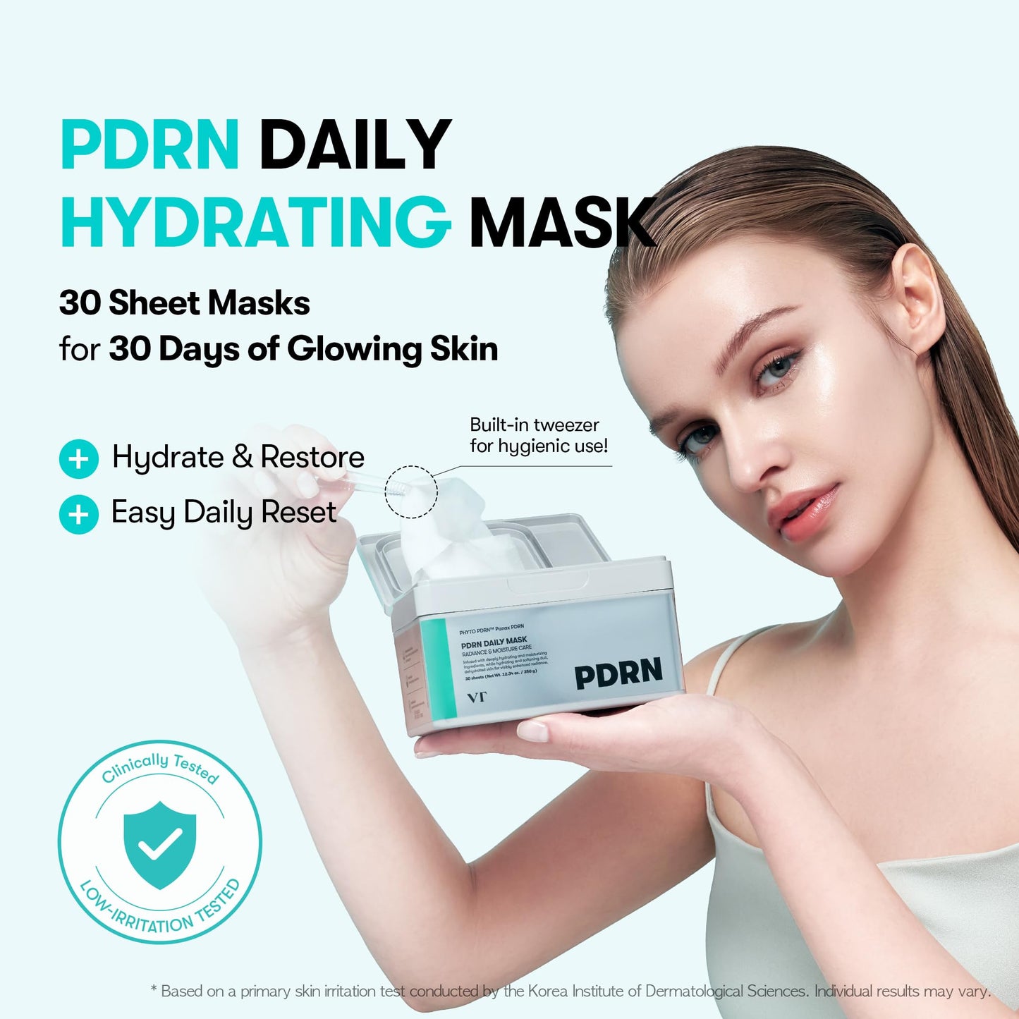 Masque quotidien PDRN - 30pièces