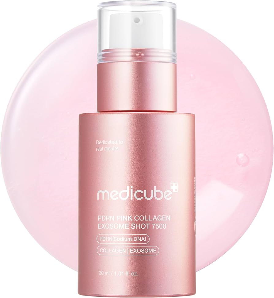 Sérum d'exosomes de collagène rose PDRN 7500 - 30ml