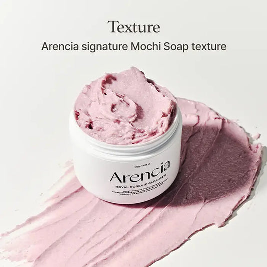 Nettoyant frais au riz et au mochi royal à l'églantier 120 g