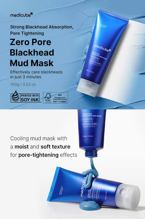 Masque de boue points noirs zéro pores - 100g