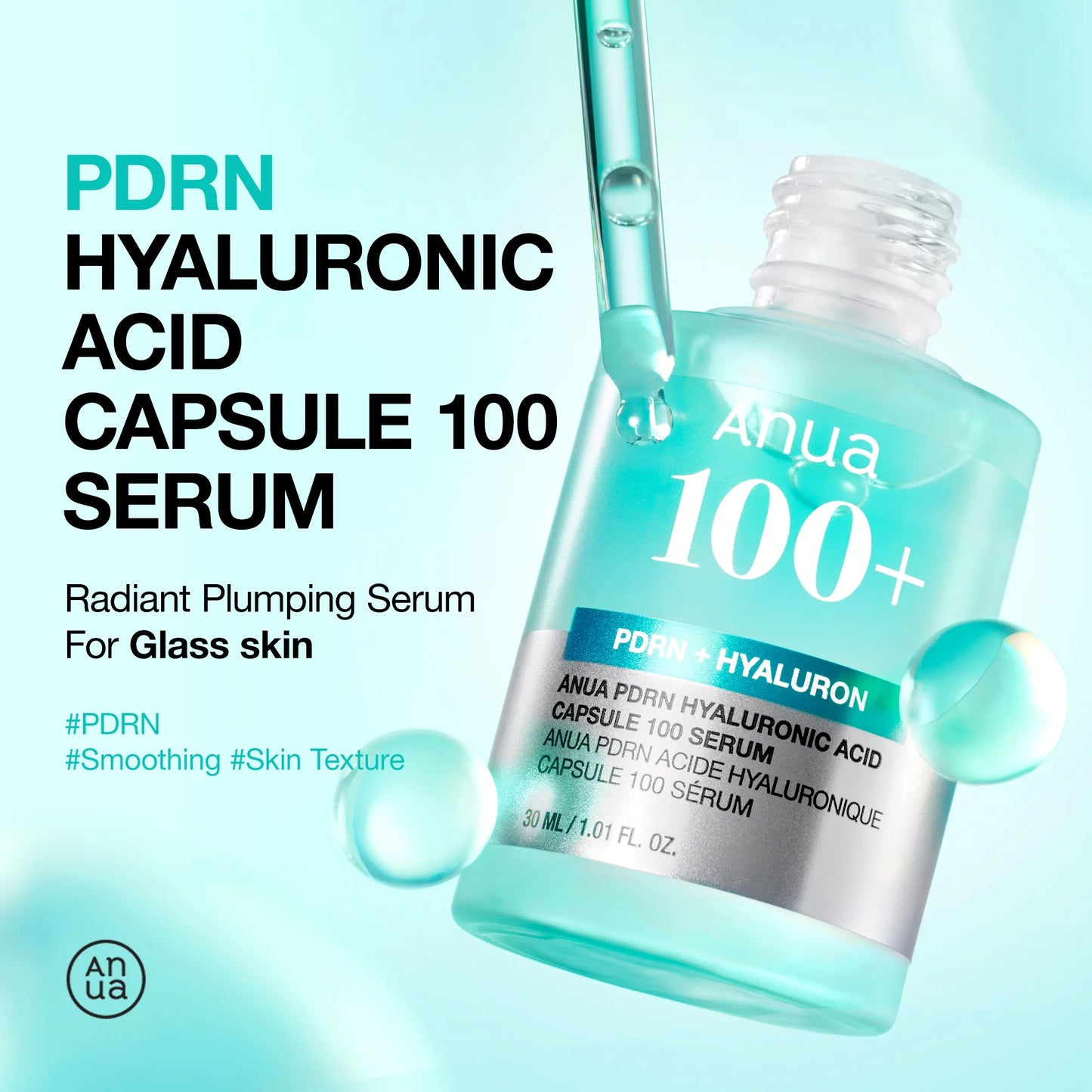 Sérum PDRN en capsules d'acide hyaluronique 100 - 30ml