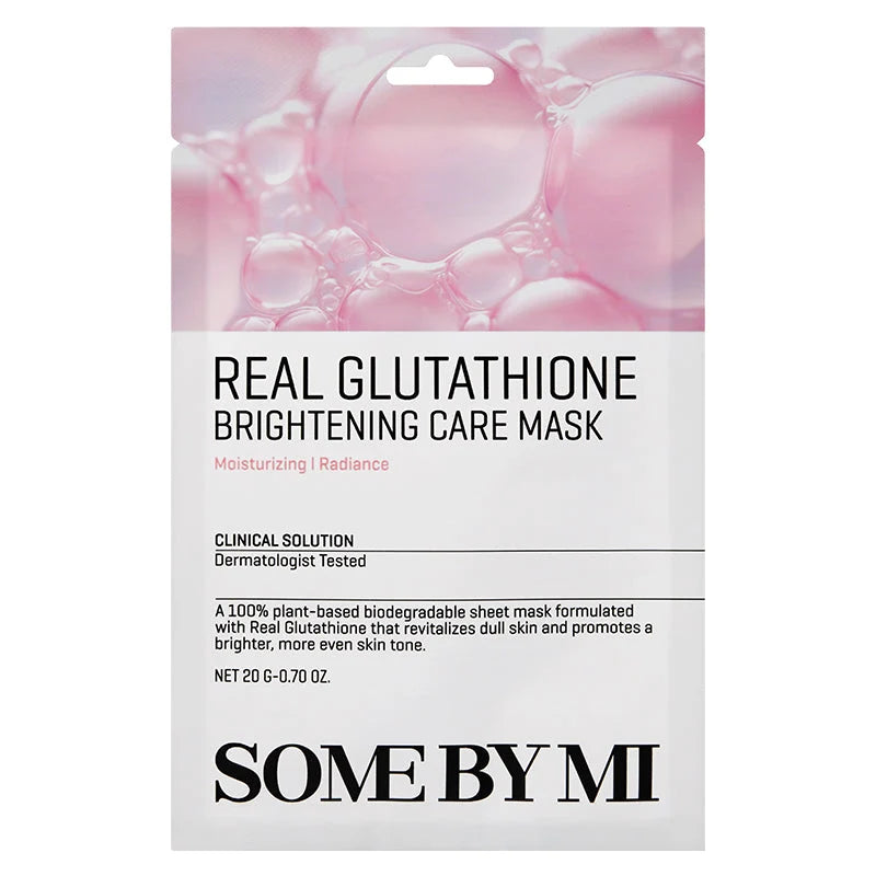 Masque de soin éclaircissant Real Glutathion 1 pièces