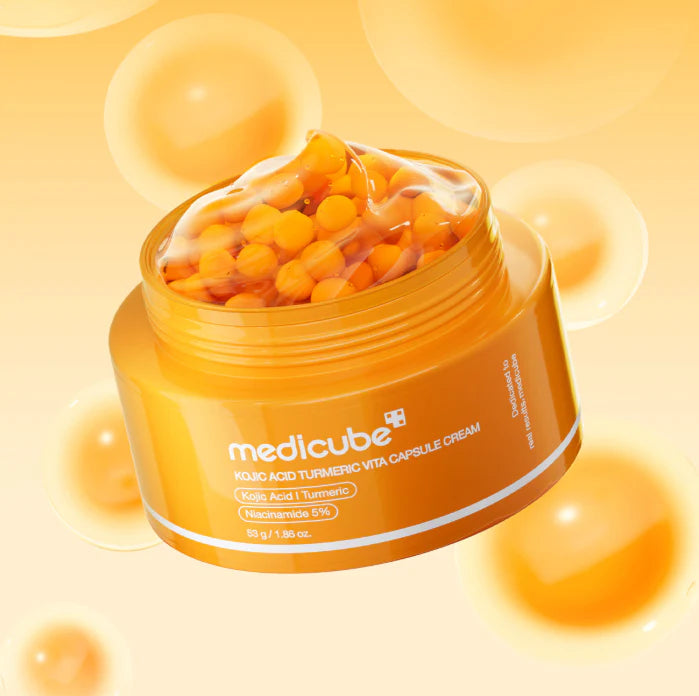 Crème en capsules Vita à l'acide kojique et au curcuma - 53g