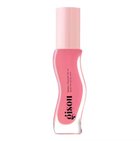 GISOU Honey Infused Lip Oil - Raspberry Swirl