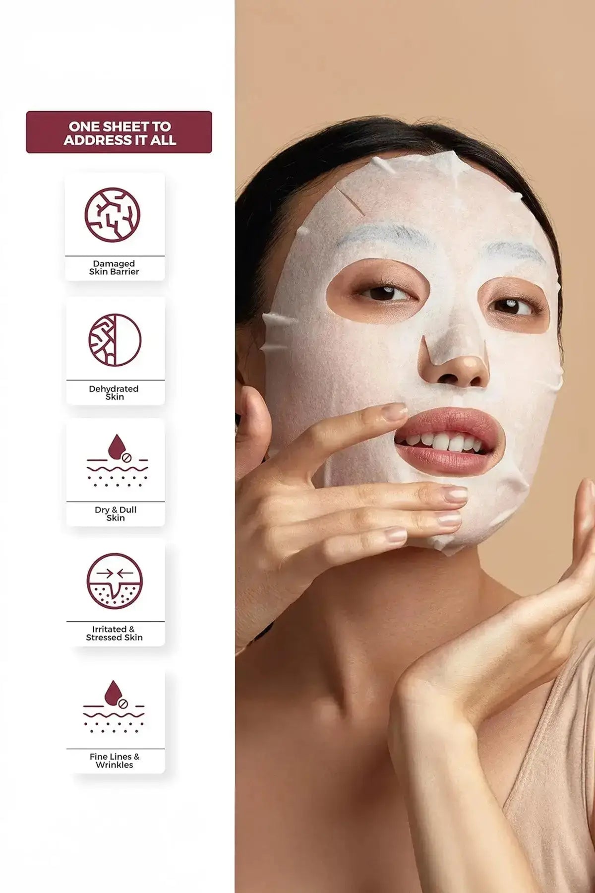 Masque Derma Madeca Formule Lifting Intensive - 1pièces