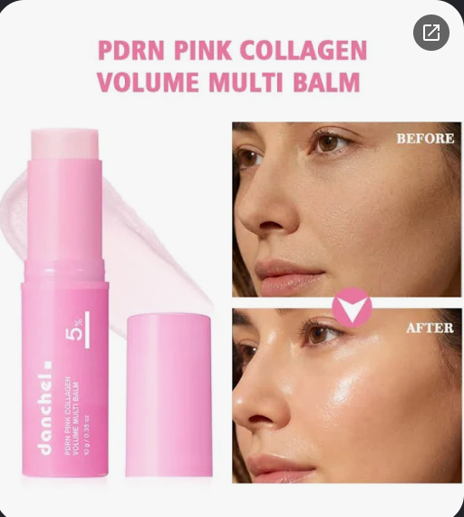 Baume multi-usages volume au collagène rose PDRN - 10g
