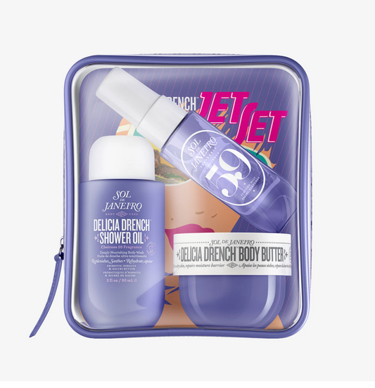 DELICIA DRENCH JET SET - Set de soins du visage