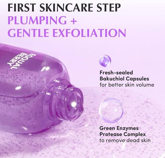 Lotion tonique repulpante en capsules de bakuchiol - 150ml