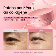 Patch oculaire aux peptides de collagène - 30 pairees