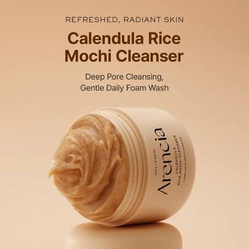 Nettoyant au mochi de riz et au calendula - 120g
