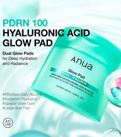 Pads éclat à l'acide hyaluronique PDRN 100 - 60pads