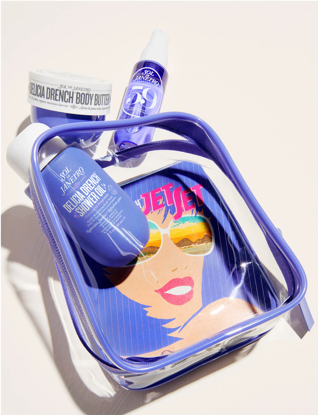 DELICIA DRENCH JET SET - Set de soins du visage