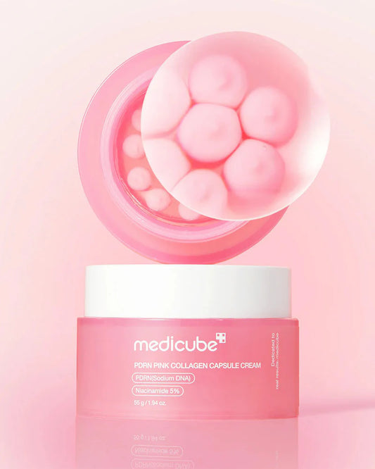 medicube - Crème en capsules de collagène rose PDRN - 55g