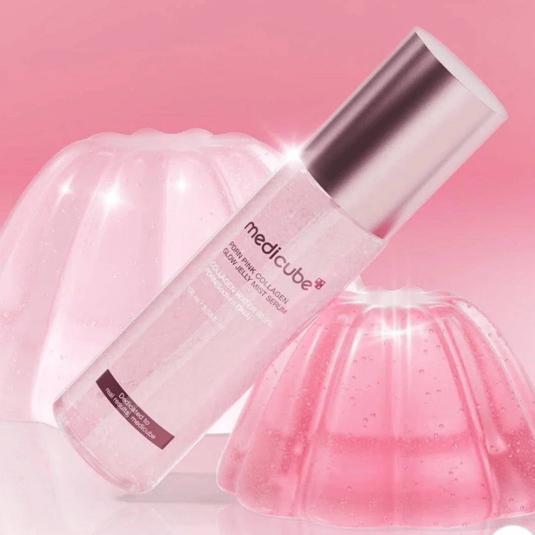 Sérum en brume gelée éclat collagène rose PDRN - 100ml