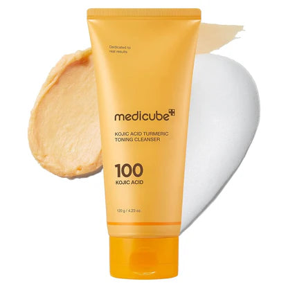 Nettoyant tonifiant à l'acide kojique et au curcuma - 120g