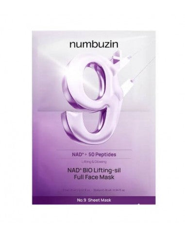 Masque facial N°9 NAD Bio Lifting-sil couvrant intégral -1 unité