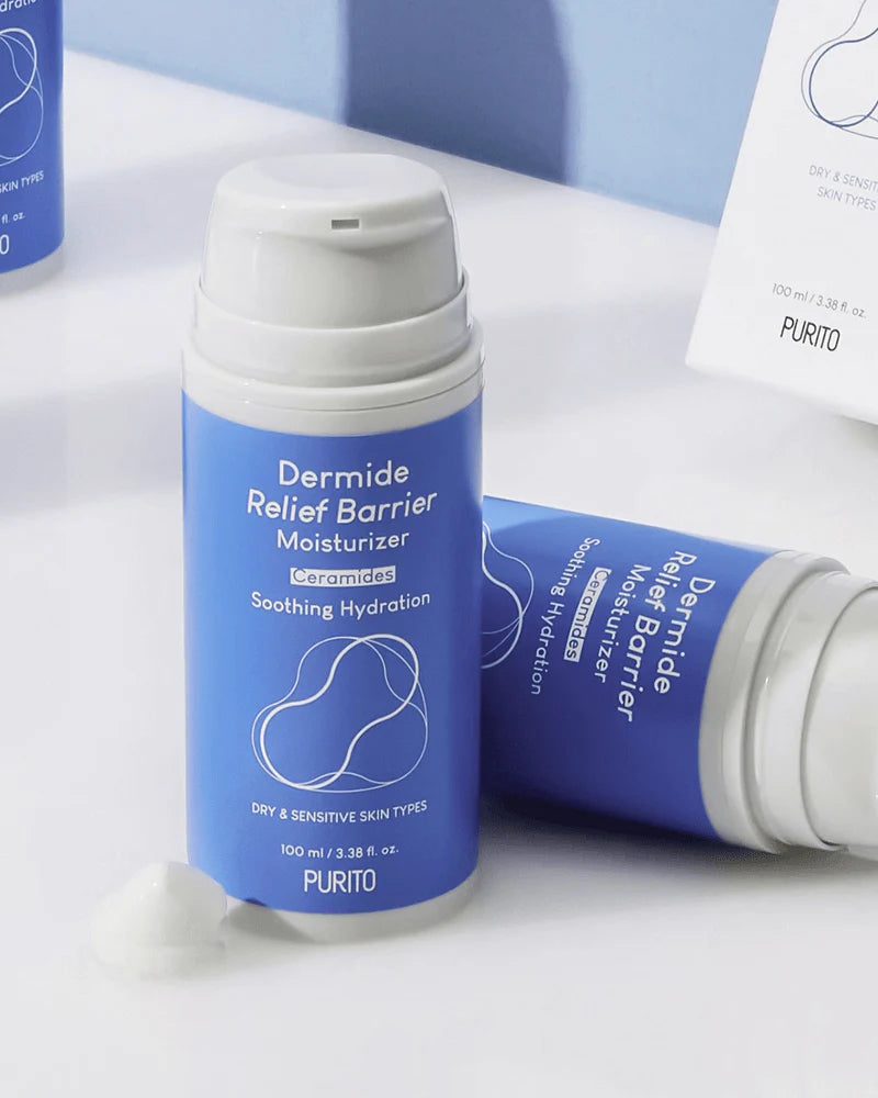 Dermide Relief Barrier- crème apaisante visage pour peaux sèches et sensibles