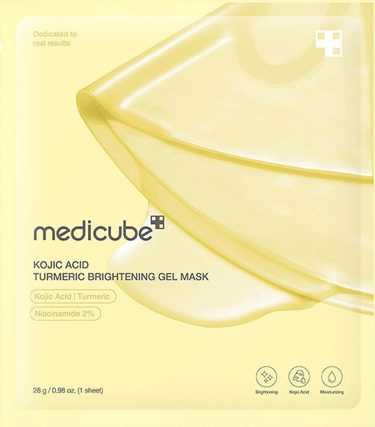 Masque gel éclaircissant à l'acide kojique et au curcuma - 28g 1 unité